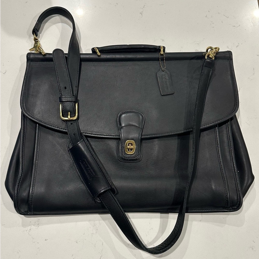Vintage COACH Beekman Messenger Brief
